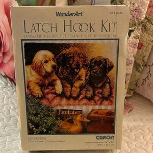 “WonderArt” Latch Hook Rug Kit 4386